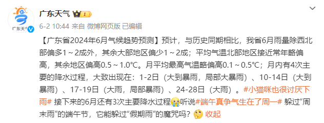 吴川街坊注意!高考端午期间,暴雨+雷电+大风强对流天气来袭! 第8张