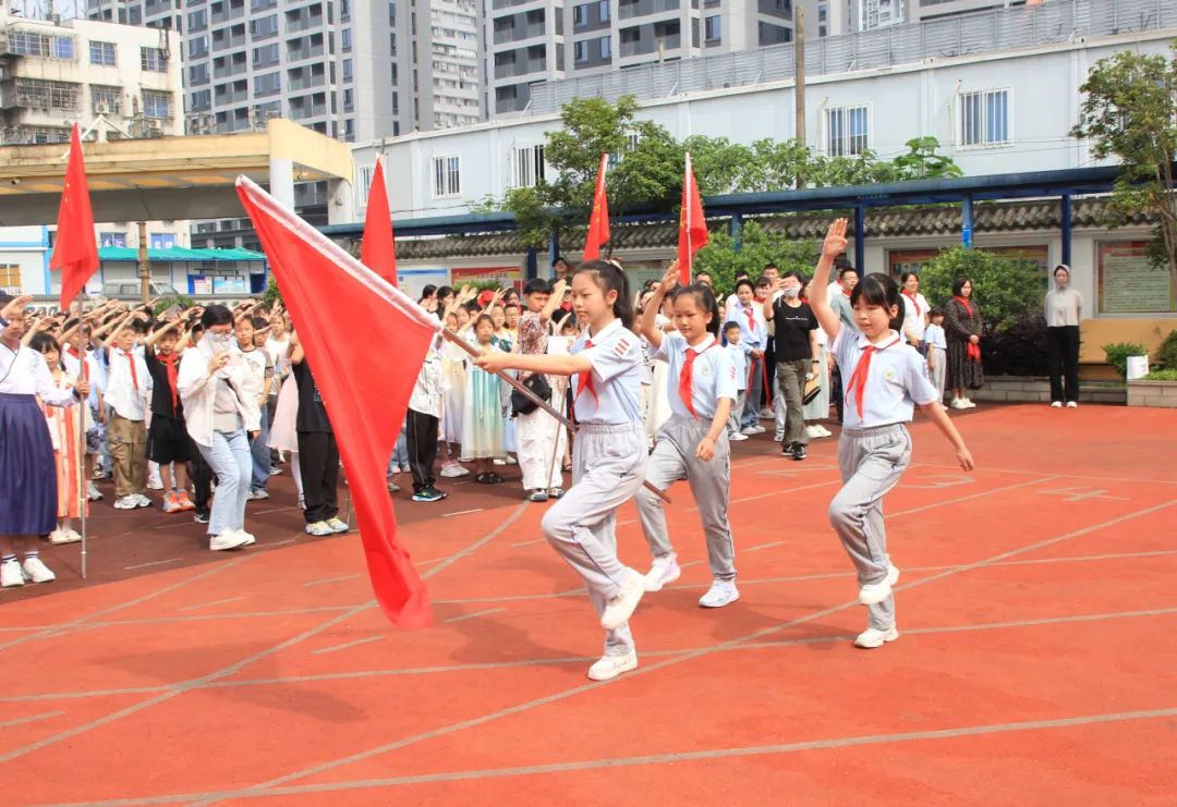 【成长印记】红领巾,爱祖国——水心小学举行一年级新队员入队仪式 第6张