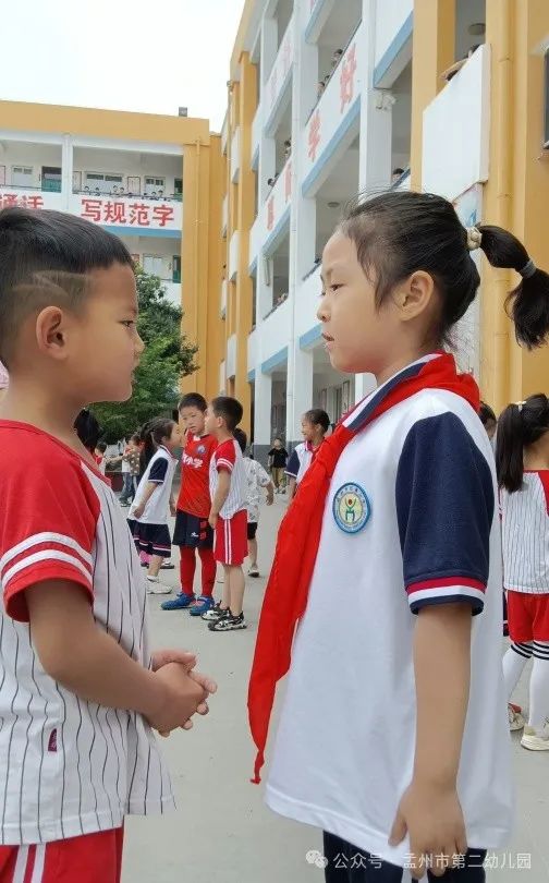 亲爱的小学,我来啦!——孟州市第二幼儿园参观小学活动 第38张