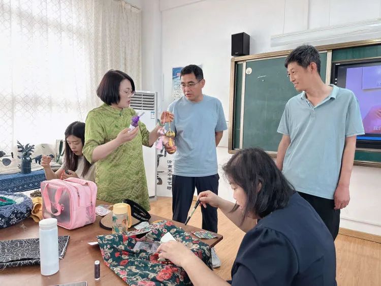 沂南县小学美术教师“学校美育浸润行动”项目化学习系列(二)—沂南五小站 第8张