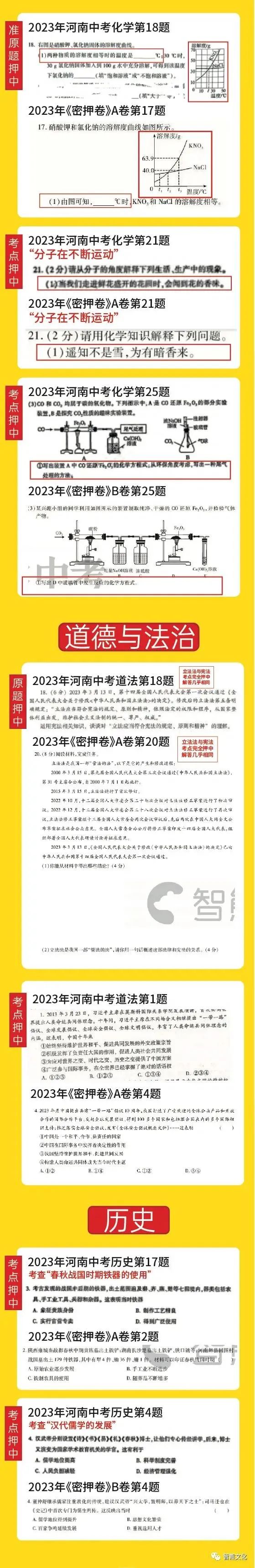 2024河南中考临考密押最后一卷 第22张