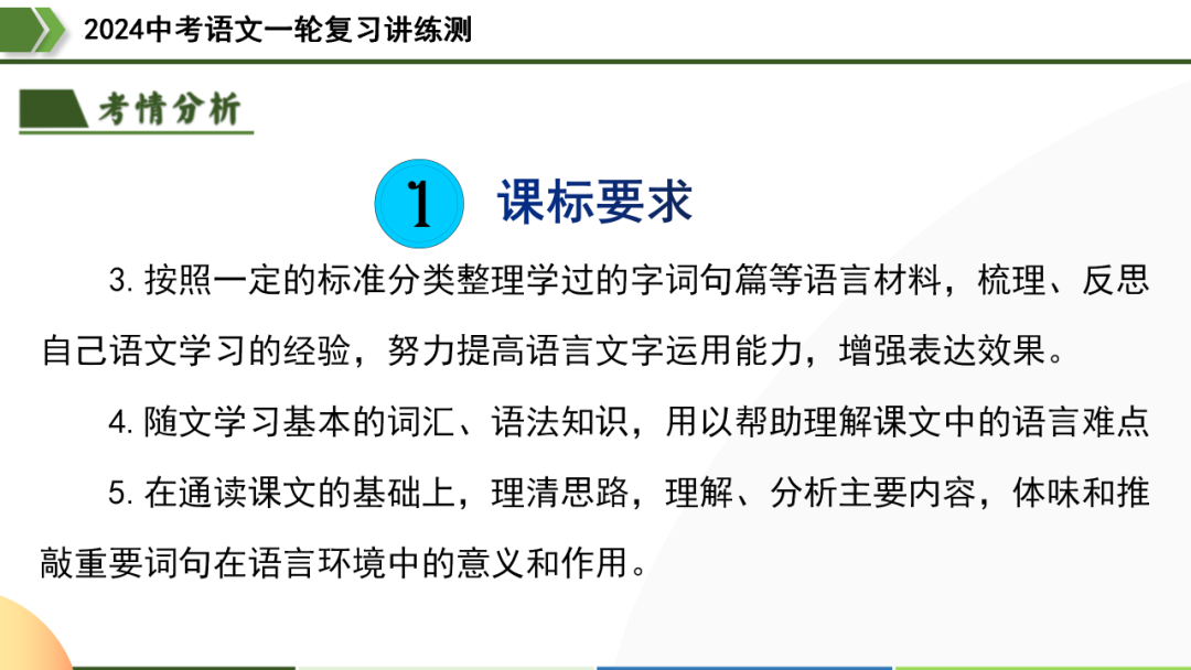 2024中考语文专题复习第2讲《词语的理解与运用》ppt 第6张