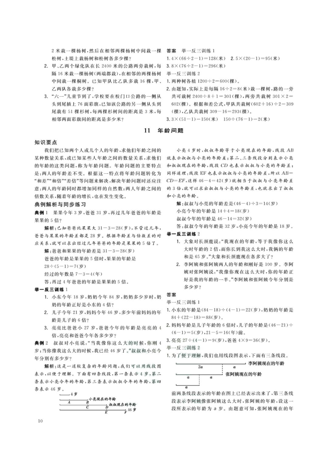 小学总复习数学知识清单 第11张