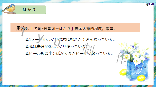 高考日语:日语副助词 课件(ほど、ぐらい、さえ、でも、ばかり等) 第44张