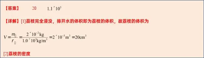 【中考物理】2024年中考物理考前20天终极冲刺攻略(倒计时15天)——质量与密度 第33张