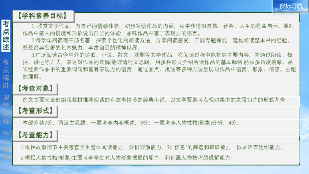 2024年中考语文复习之名著阅读:对事件和情节的概括 第6张