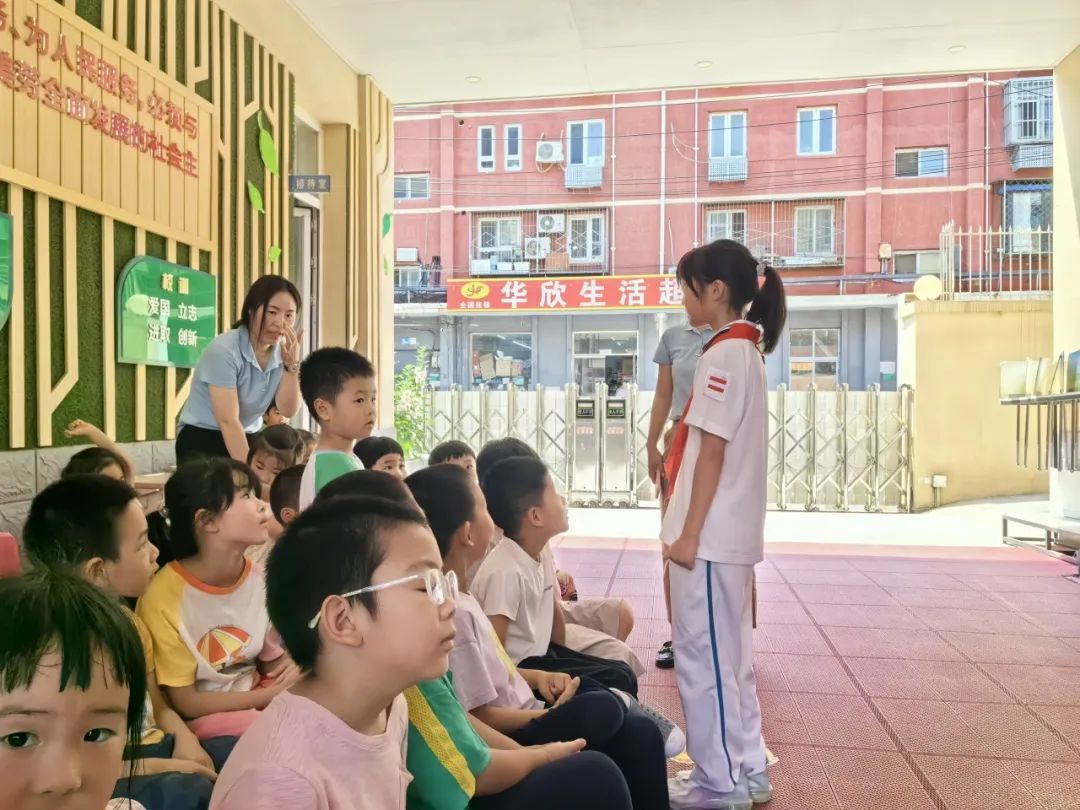 【幼小衔接  探秘小学】——北京中铁信达经贸有限公司幼儿园大班幼儿参观椿树馆小学活动 第30张