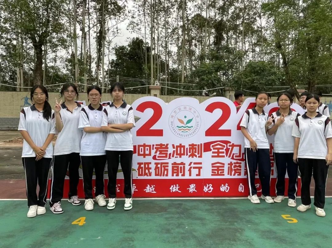 龙飞千仞酬壮志 中考冲刺正当时——湖镇中学2024届九年级中考冲刺动员会 第12张