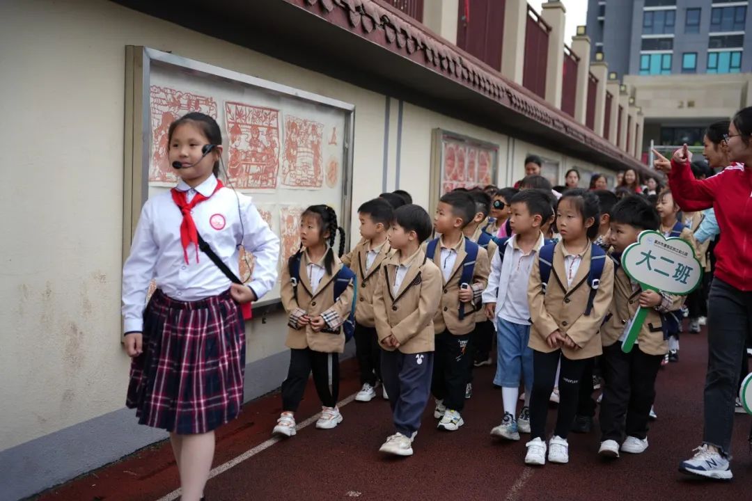 初探小学·礼遇成长 ——潼南区琼江幼儿园大班参观小学实践 第31张