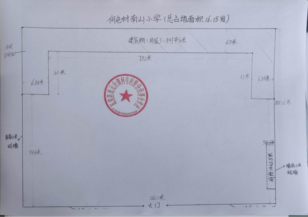 元台镇何屯村南山小学整体对外出租简介 第4张