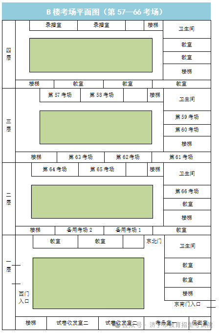 6月13日开考!61个考点!济宁中考考场分布图公布! 第47张