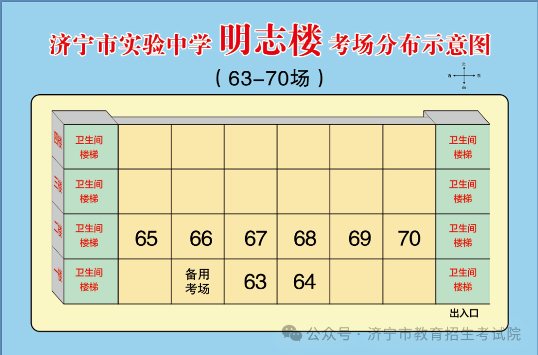 6月13日开考!61个考点!济宁中考考场分布图公布! 第10张