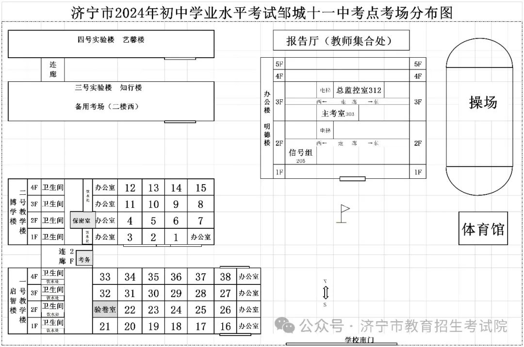 6月13日开考!61个考点!济宁中考考场分布图公布! 第104张