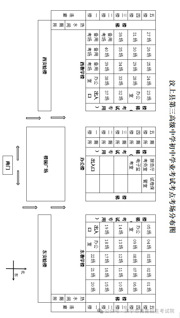 6月13日开考!61个考点!济宁中考考场分布图公布! 第154张