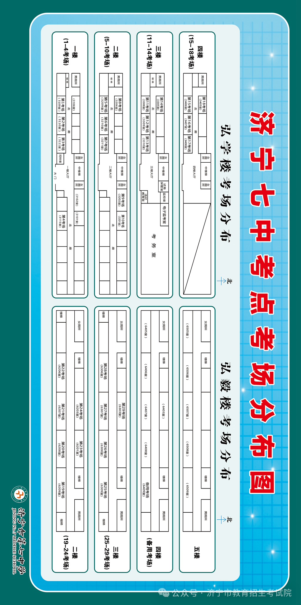 6月13日开考!61个考点!济宁中考考场分布图公布! 第26张