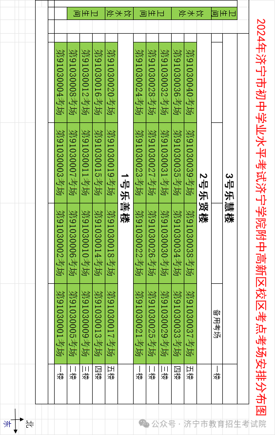 6月13日开考!61个考点!济宁中考考场分布图公布! 第50张