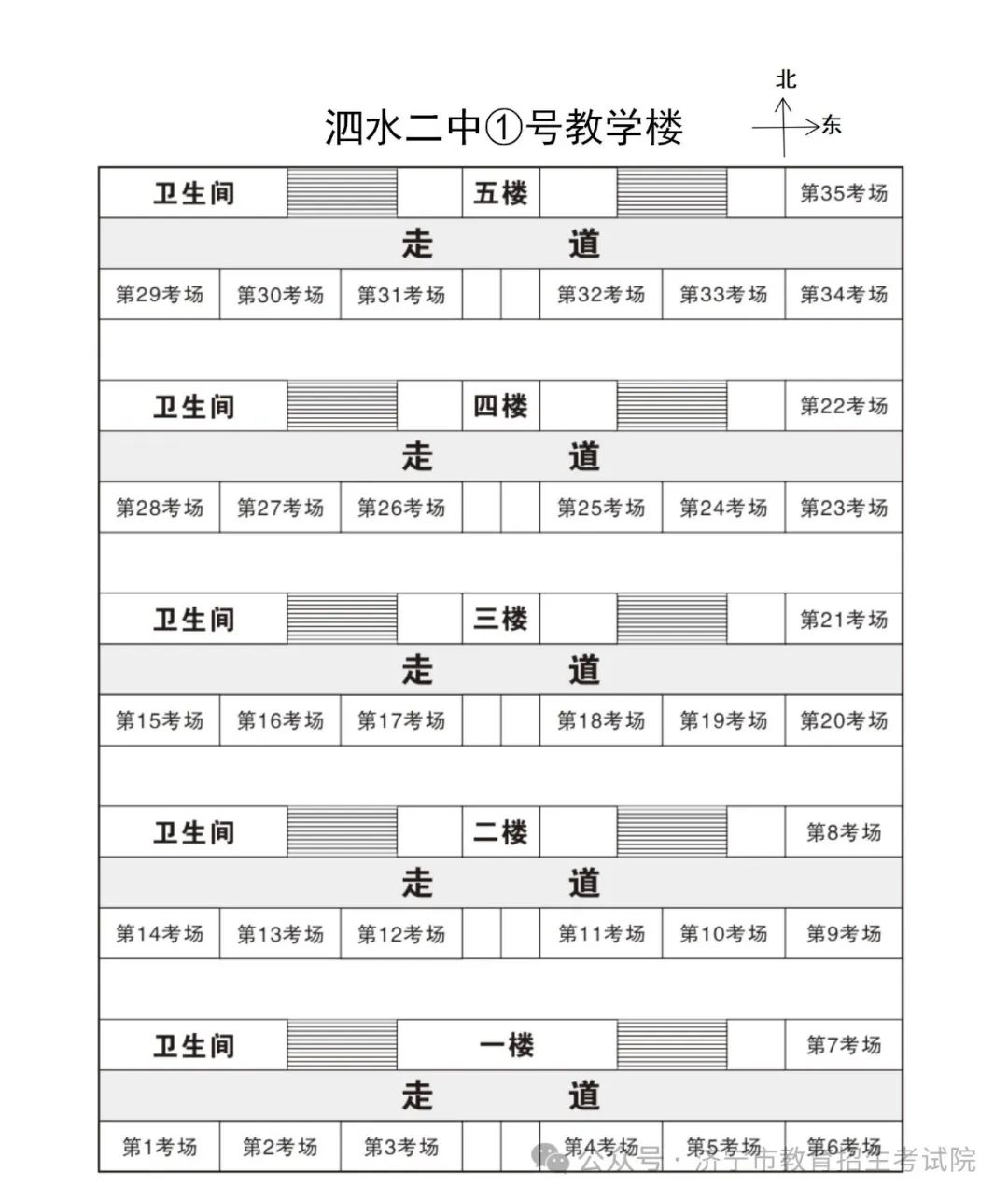 6月13日开考!61个考点!济宁中考考场分布图公布! 第78张