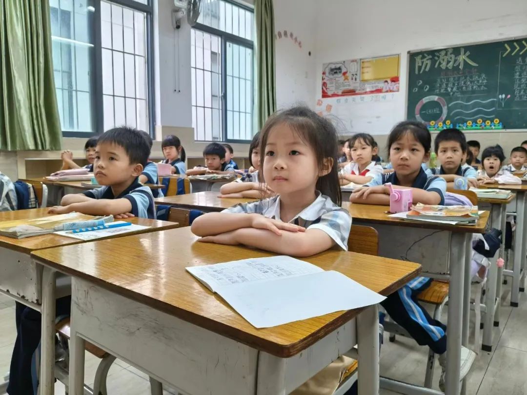 【幼小衔接】走近小学 体验成长——清新区太和镇中心幼儿园幼小衔接活动之参观小学 第33张