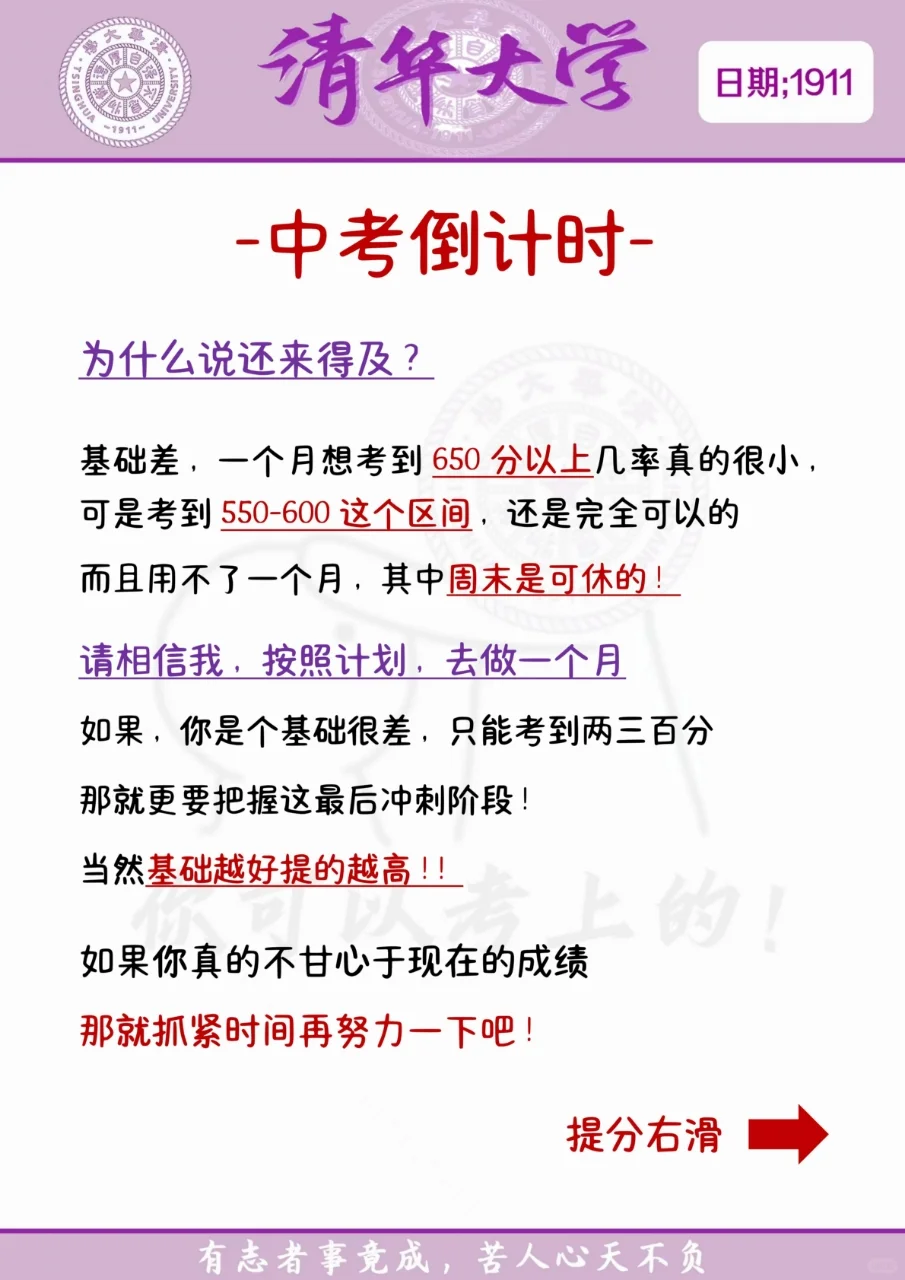 中考还剩66天，别等哭着出考场！ 第4张