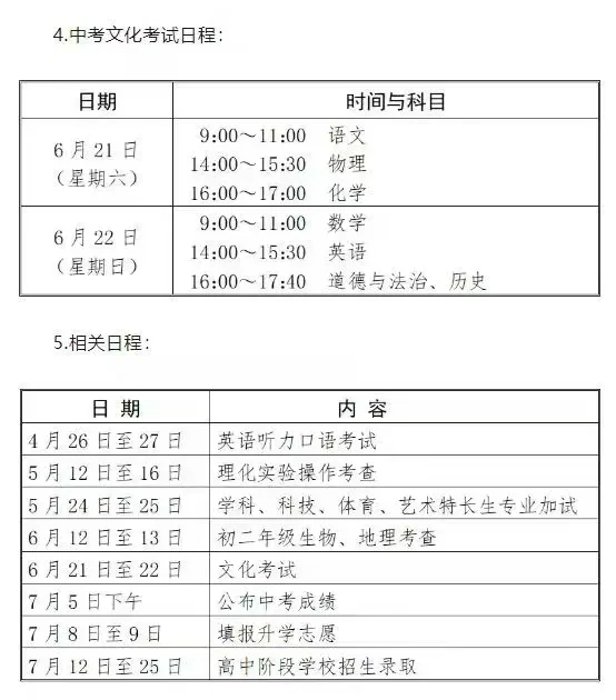 中考时间果然推迟了 第2张