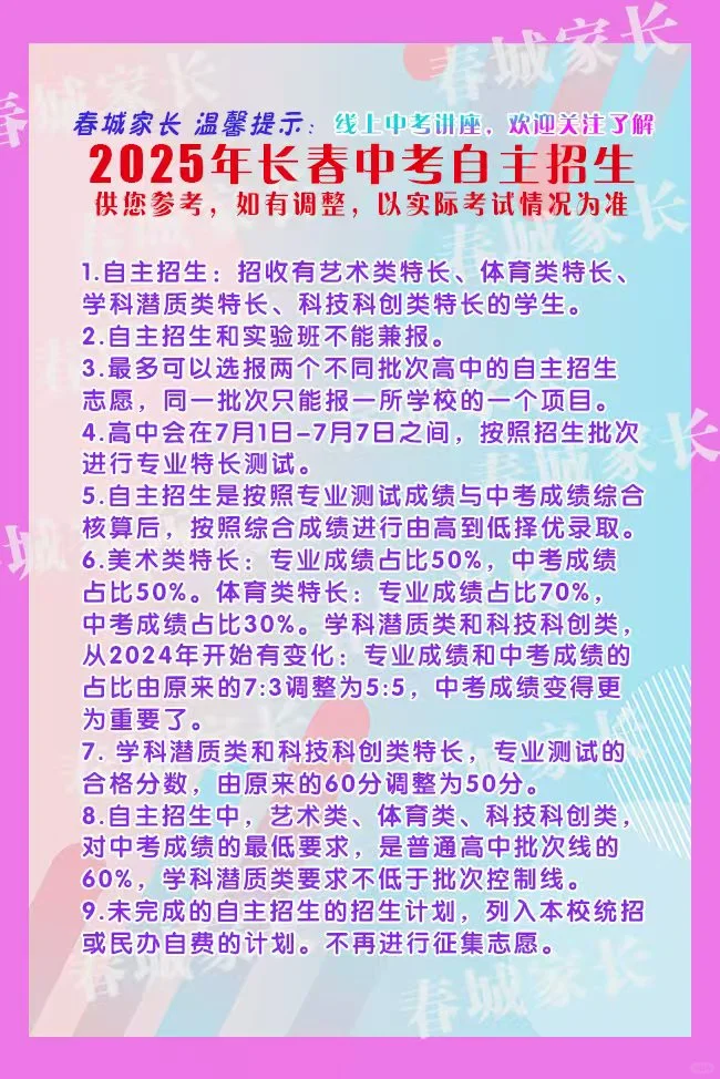 2025年中考自主招生 第1张