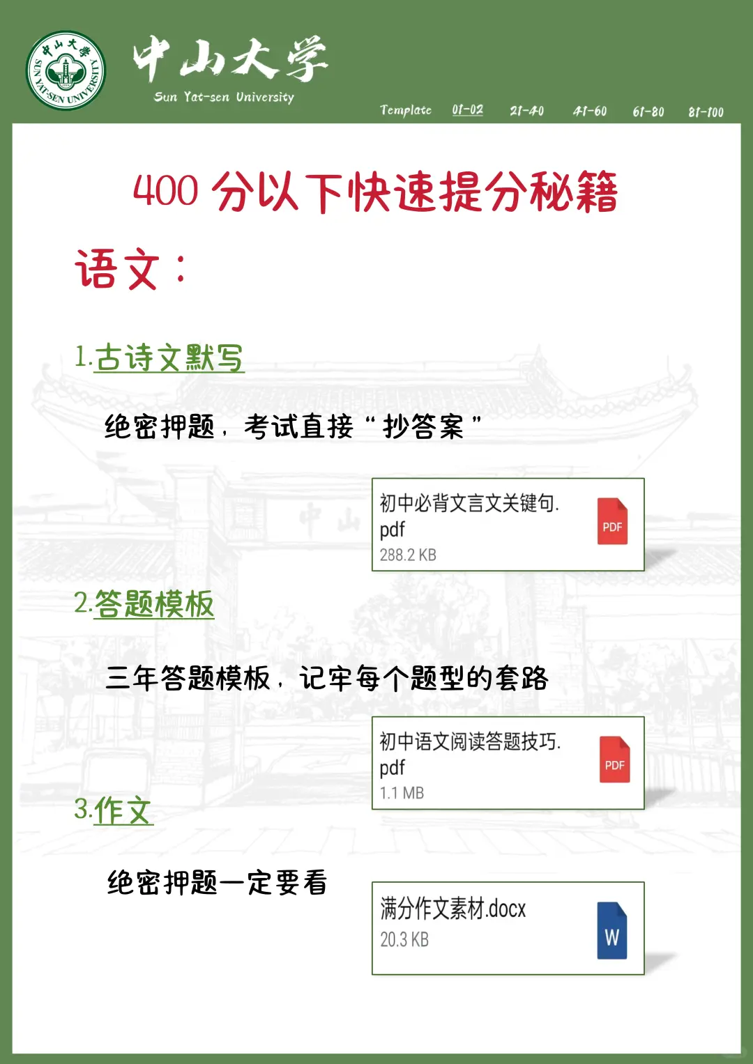 中考还剩64天，别等哭着出考场！ 第5张