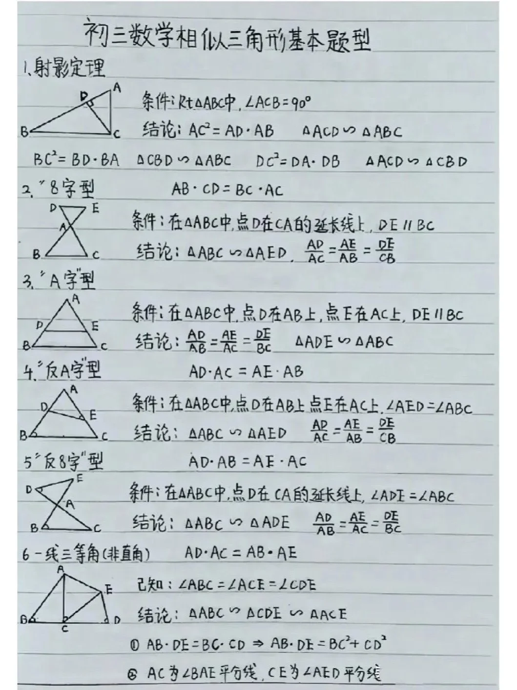 数学中考必考知识点，学完考140+ 第5张