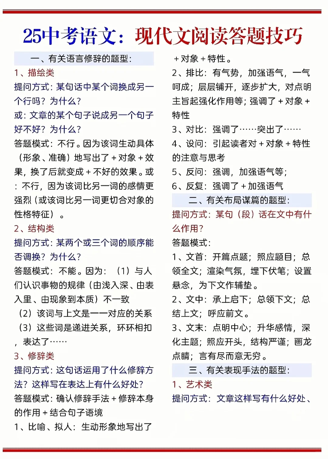 2025中考最后冲刺，逆袭30天也能上重高！ 第9张