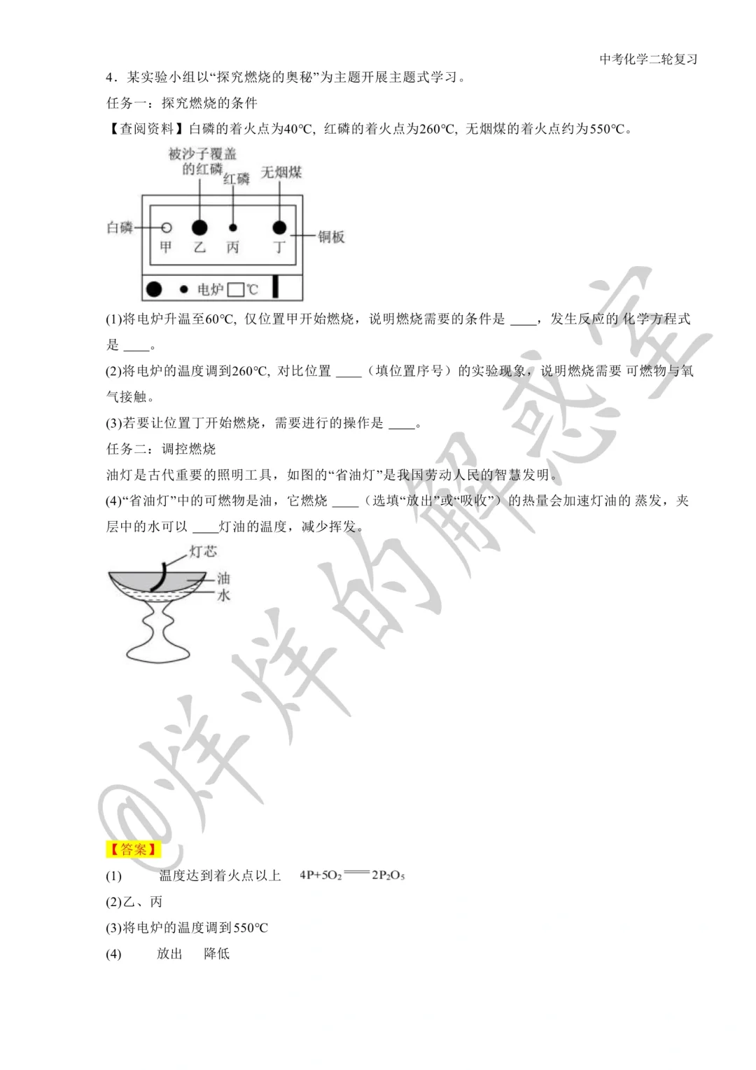 2025年中考化学专题冲刺复习——实验探究题 第8张