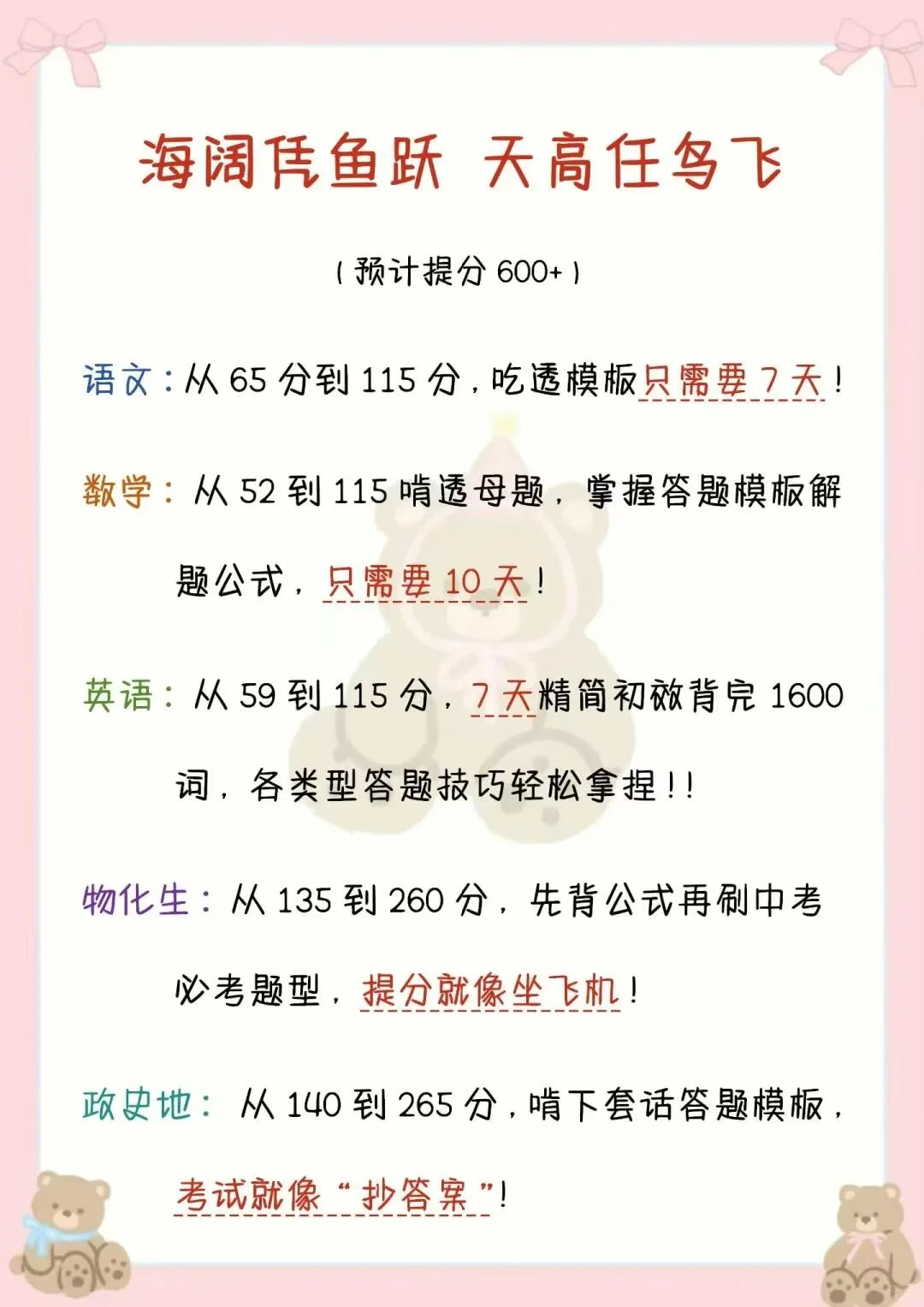 提醒一下6月份裸考中考的人 第6张