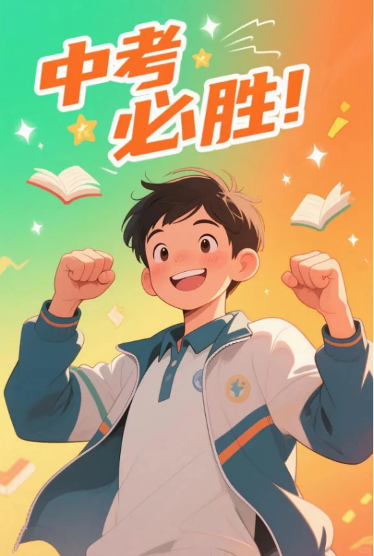 孩子今年中考，必胜 第1张