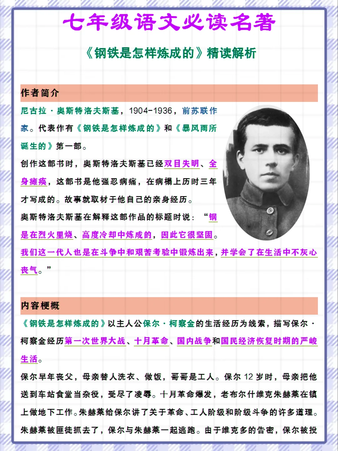 2025中考语文必考名著❗️连续五年中考猜中❗️ 第9张
