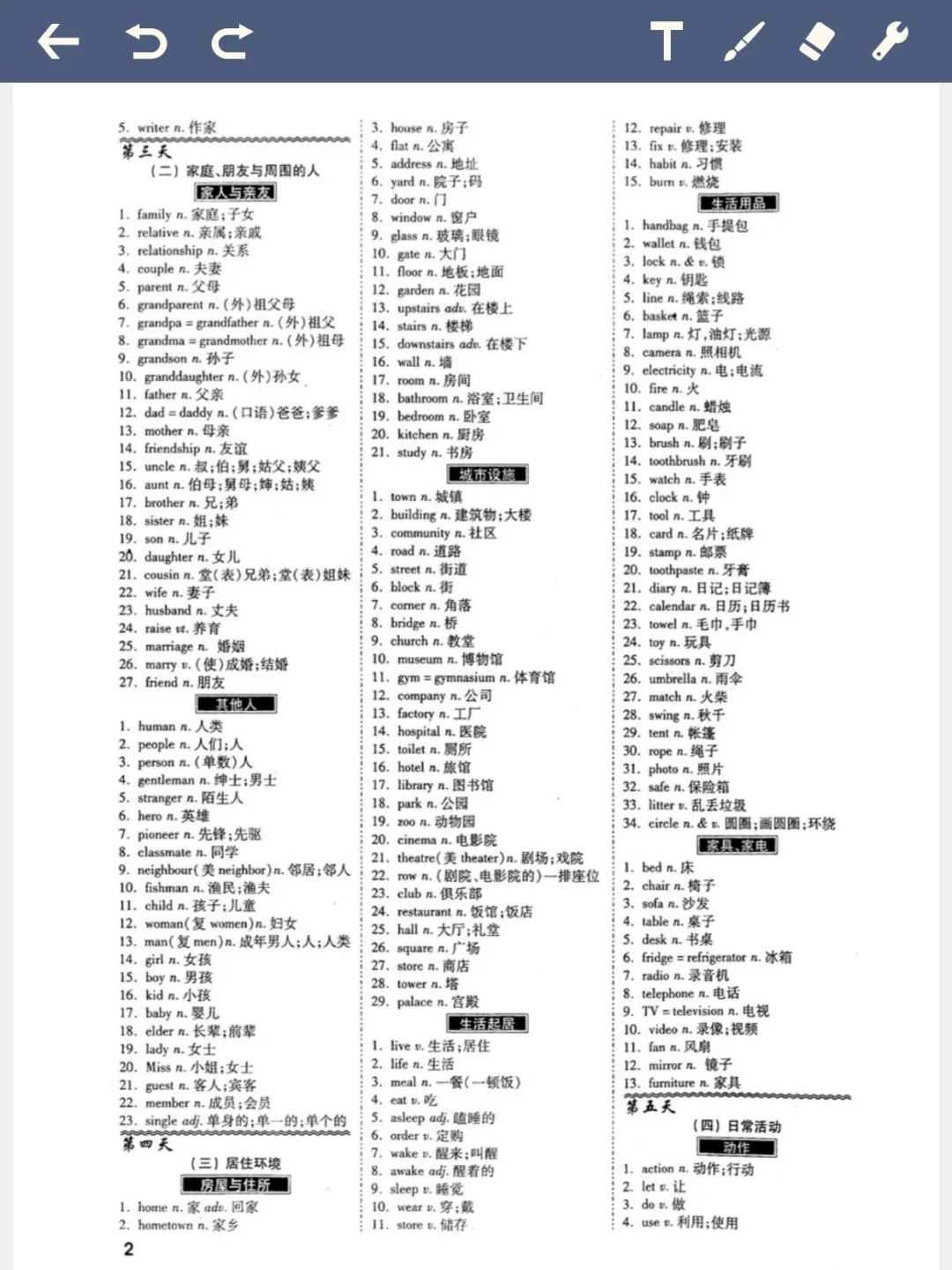 中考英语高频词汇今天一次拿下，还来得及！ 第1张