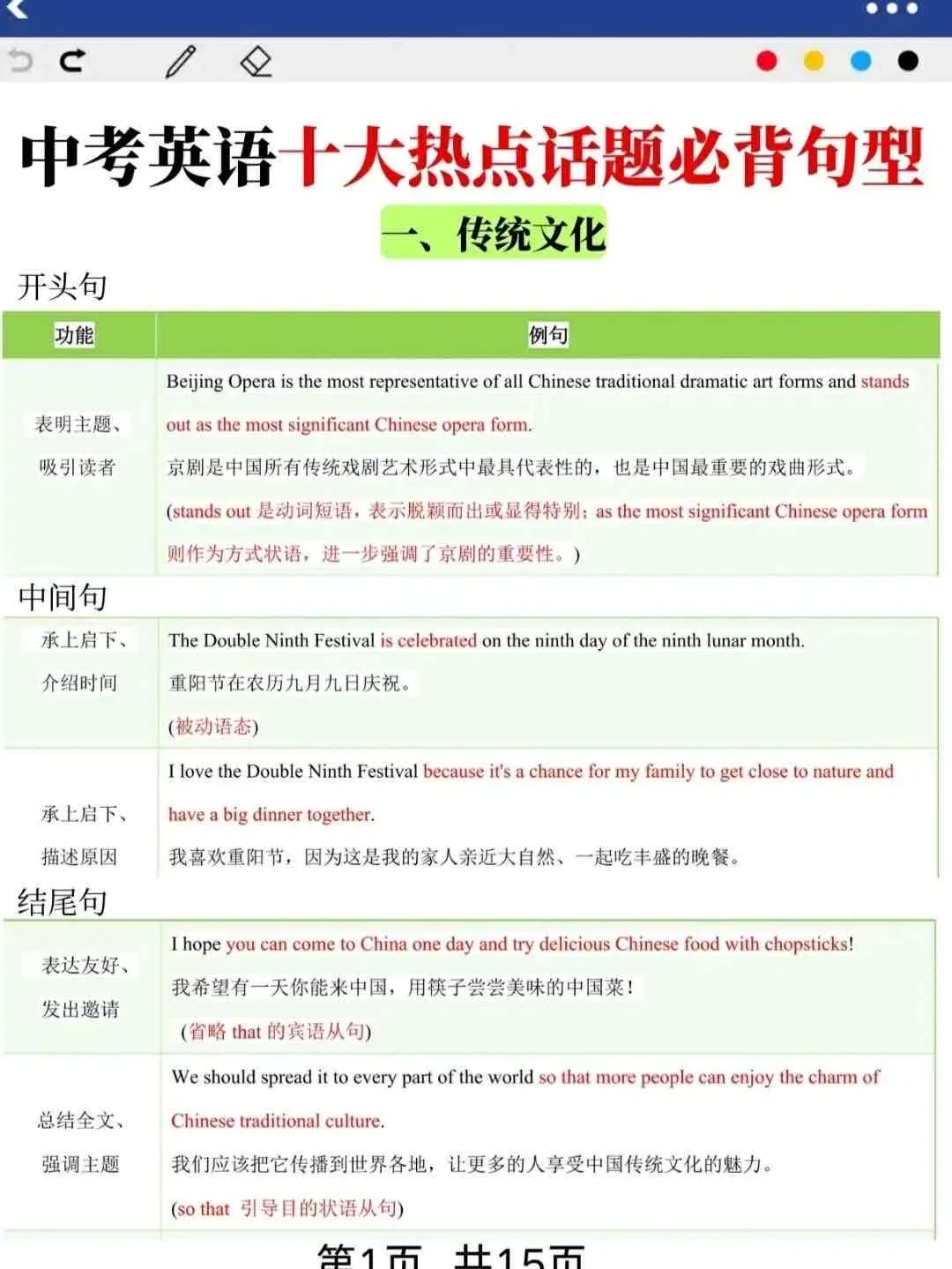 巨累，但是中考能上重高#答题技巧 第7张