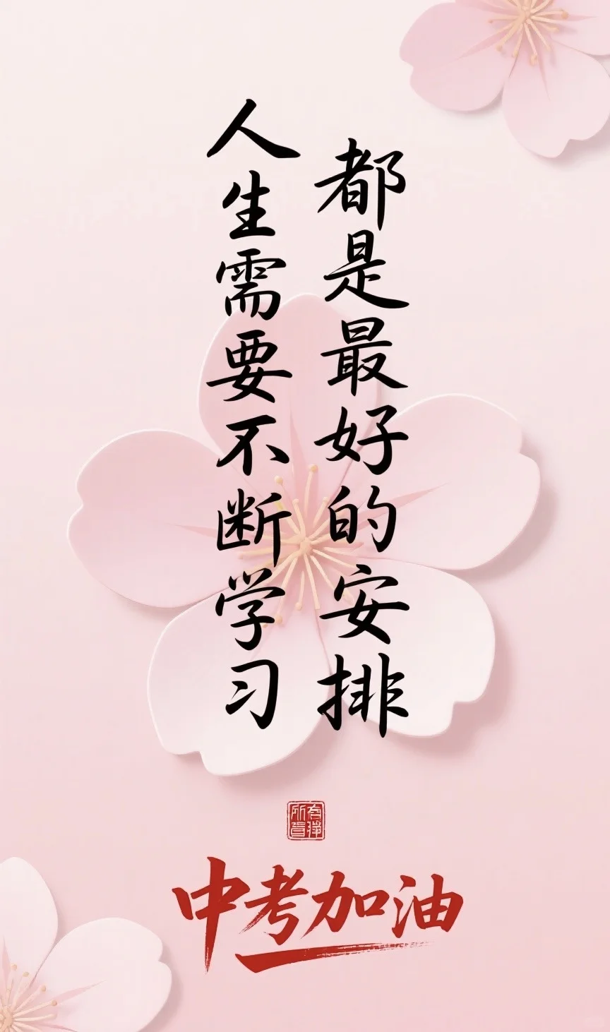 为中考生加油 | 未来之路皆璀璨 第4张