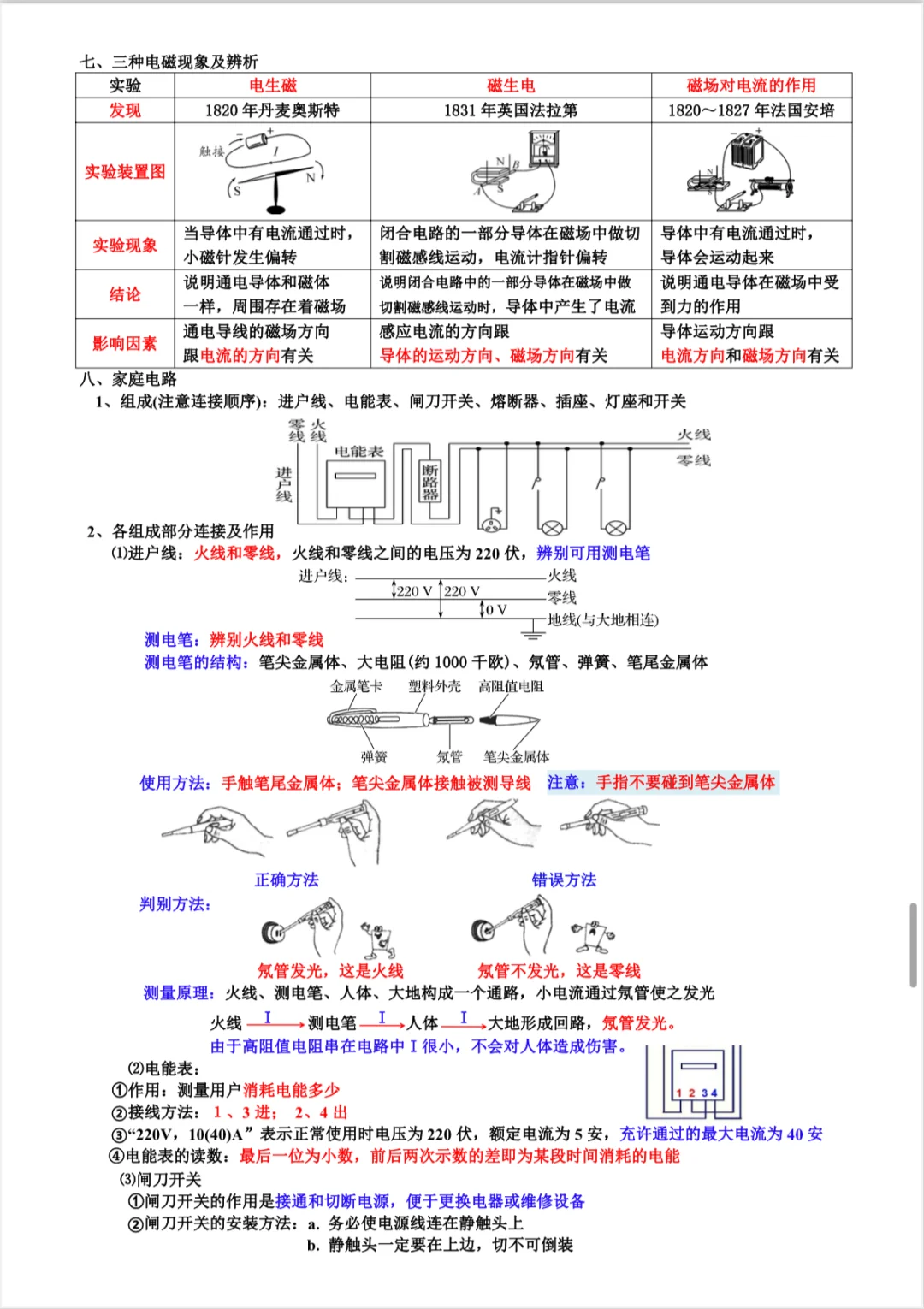 浙江中考科学知识点大全《共41讲》超清彩图 第16张