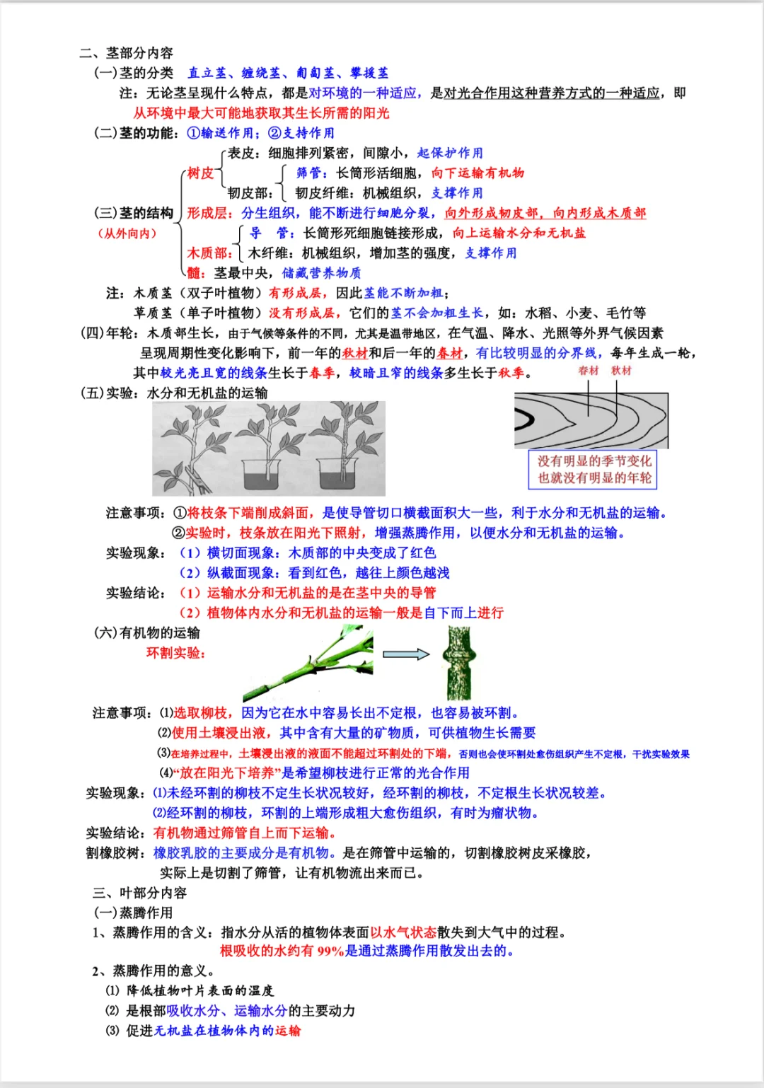 浙江中考科学知识点大全《共41讲》超清彩图 第10张
