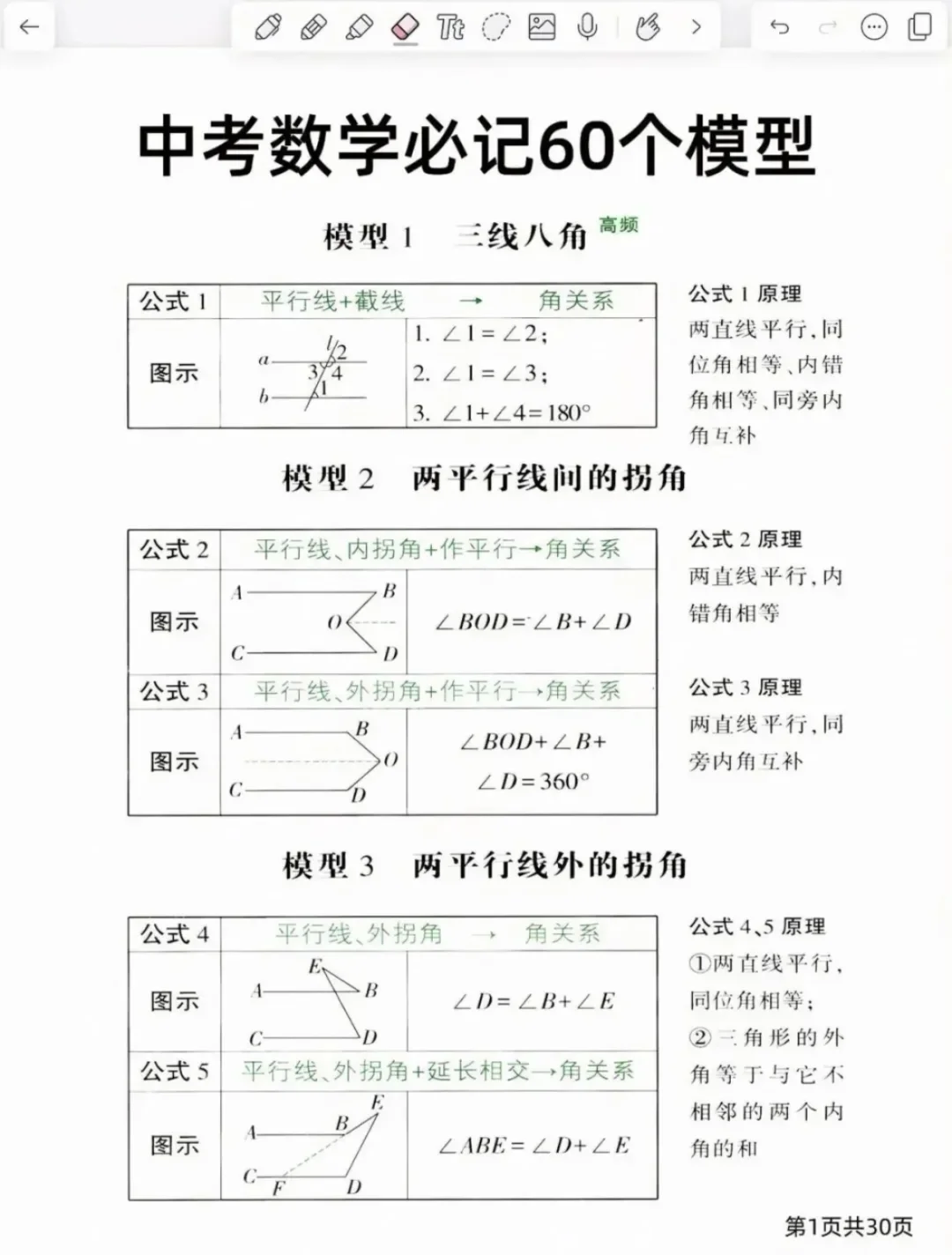 下下周中考瞬间不急了！！看完直接拿下中考 第8张