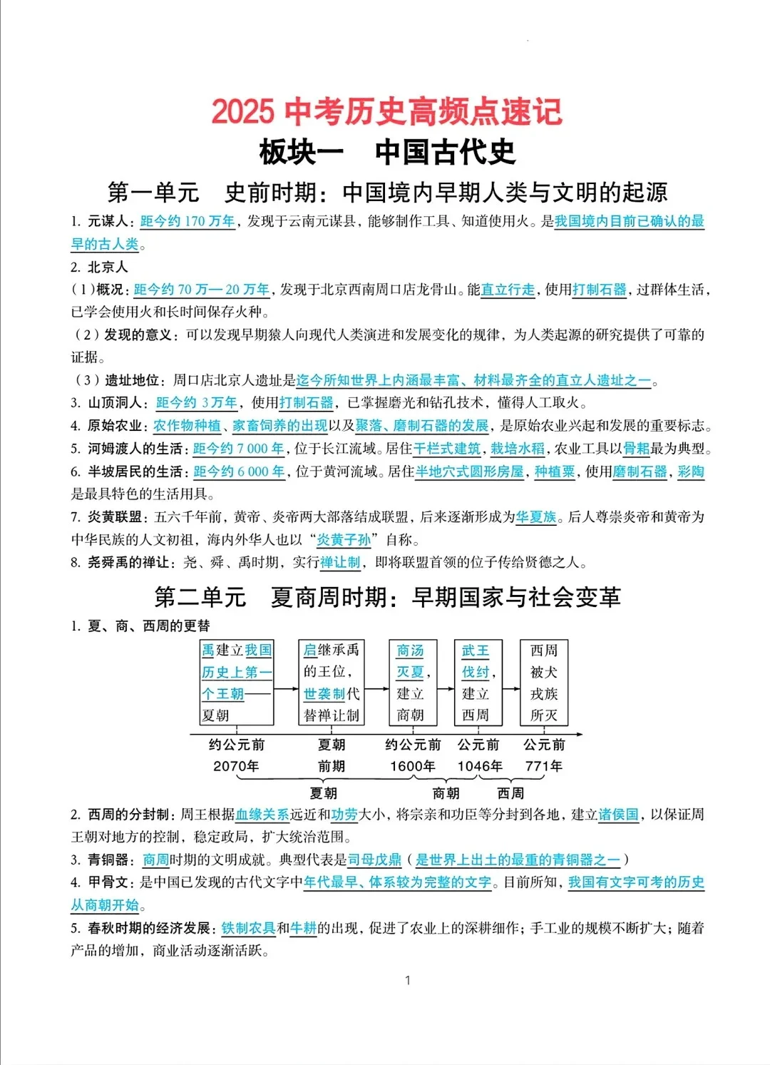 【中学篇】今年中考必备万能模板+高频点 第10张