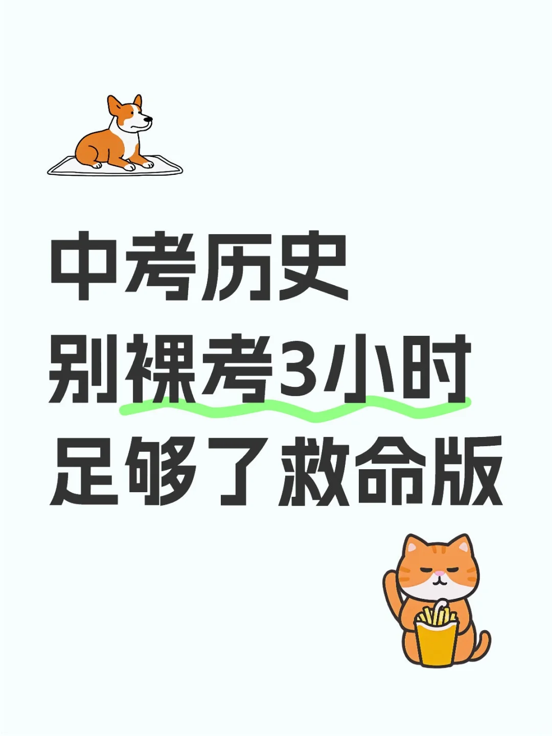 中考历史别裸考3小时救命版 第2张