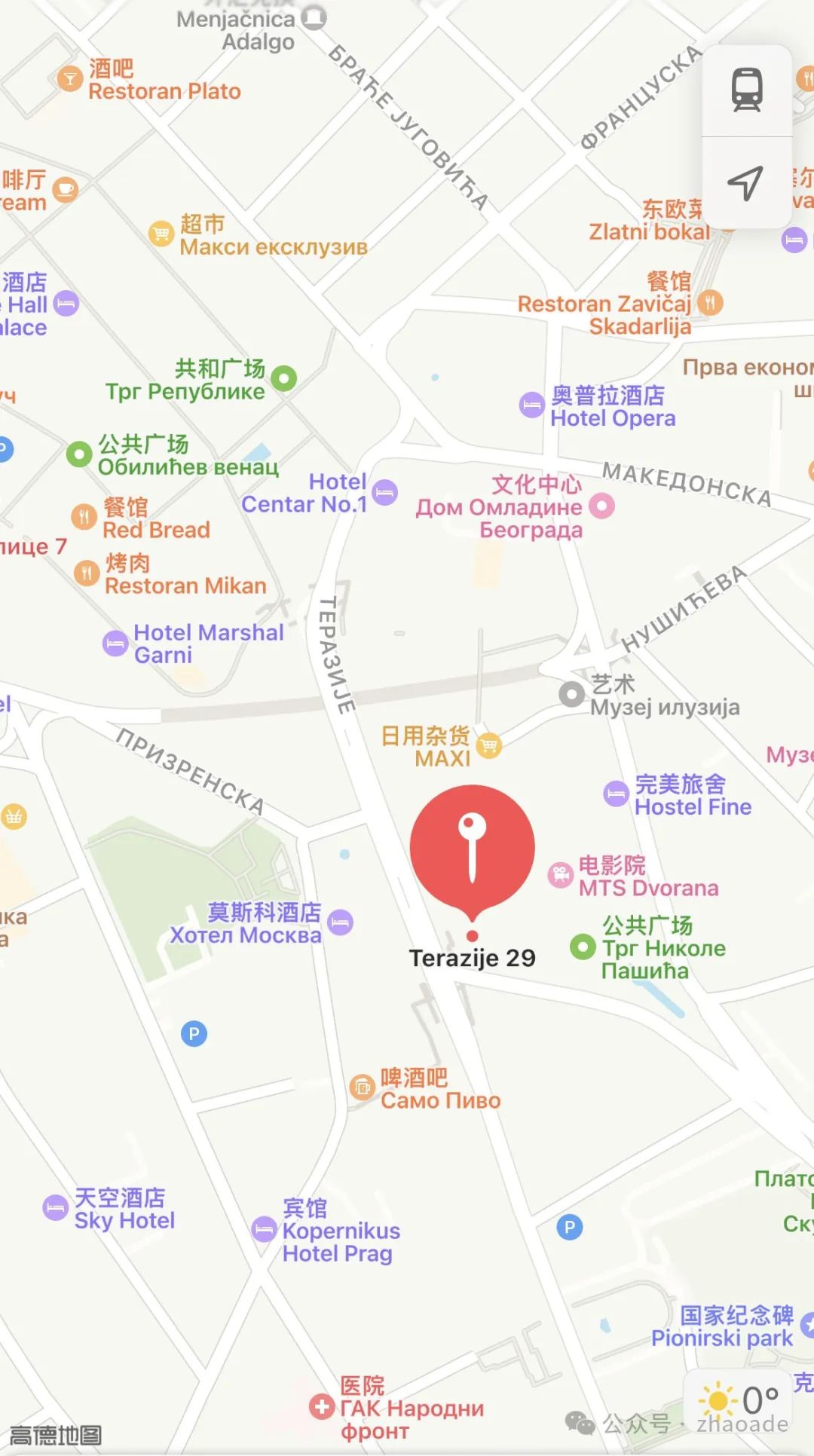 贝尔格莱德市中心民宿介绍