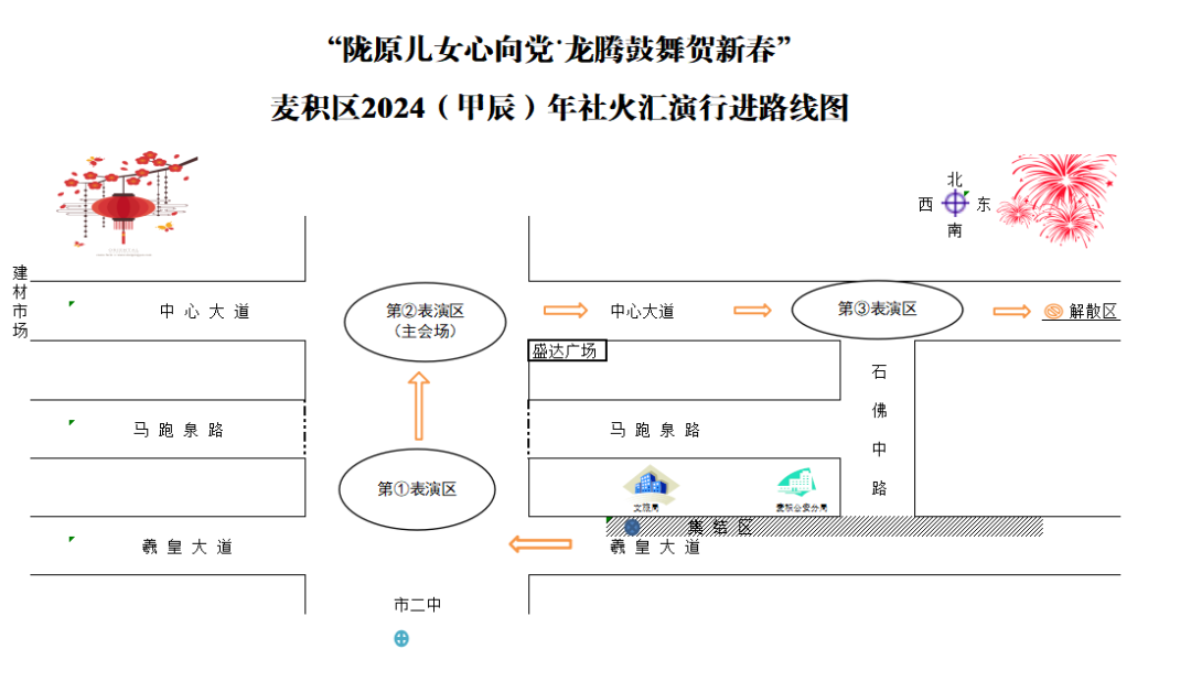 【文旅公告】秦州、麦积社火汇演安排来了→