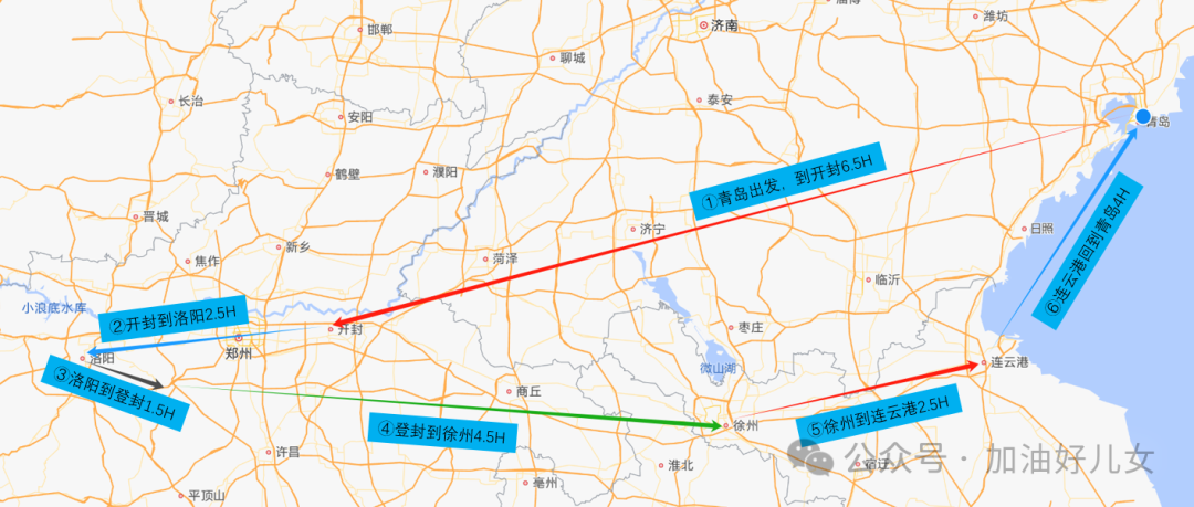 河南自驾游,七天五城,详细攻略