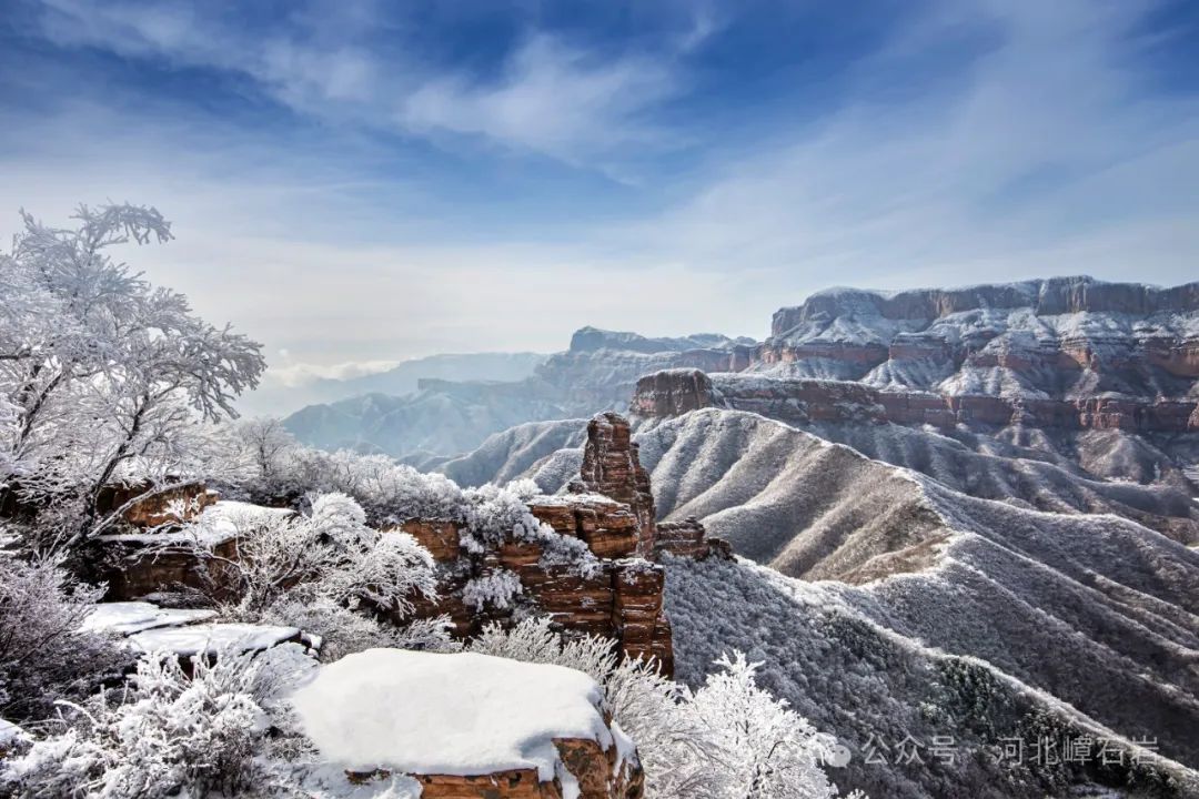 春雪降临,嶂石岩景区将上演雪后奇观!