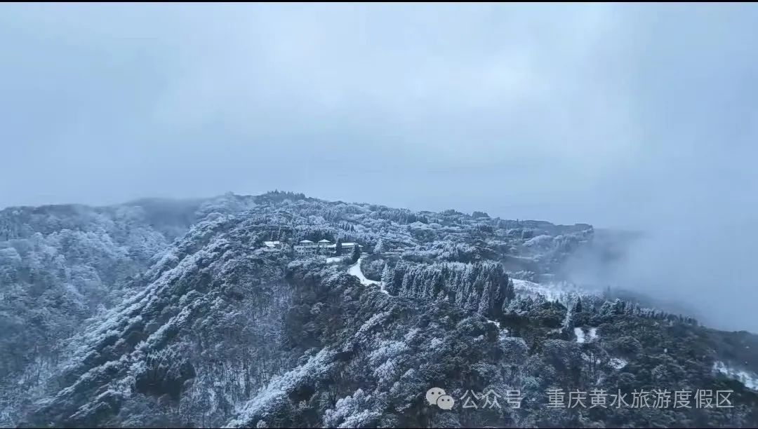 黄水旅游度假区 | 春雪映衬,美景如画
