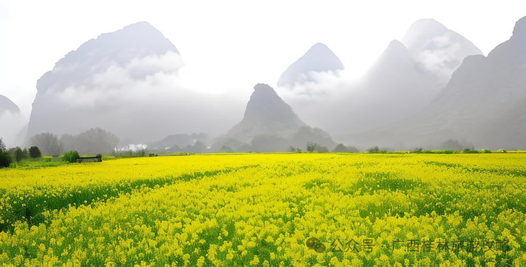 广西桂林的油菜花开了!免费观赏的景点很多,但外地游客推荐这4个地方.