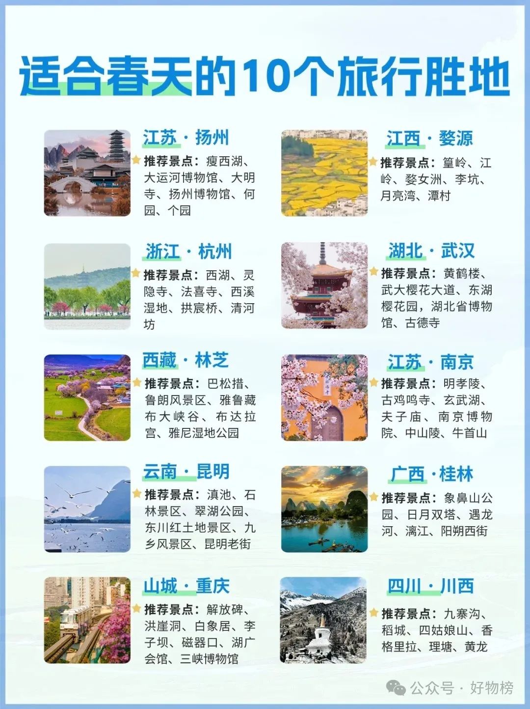 3-4月去哪玩?适合春天的10个旅游目的地