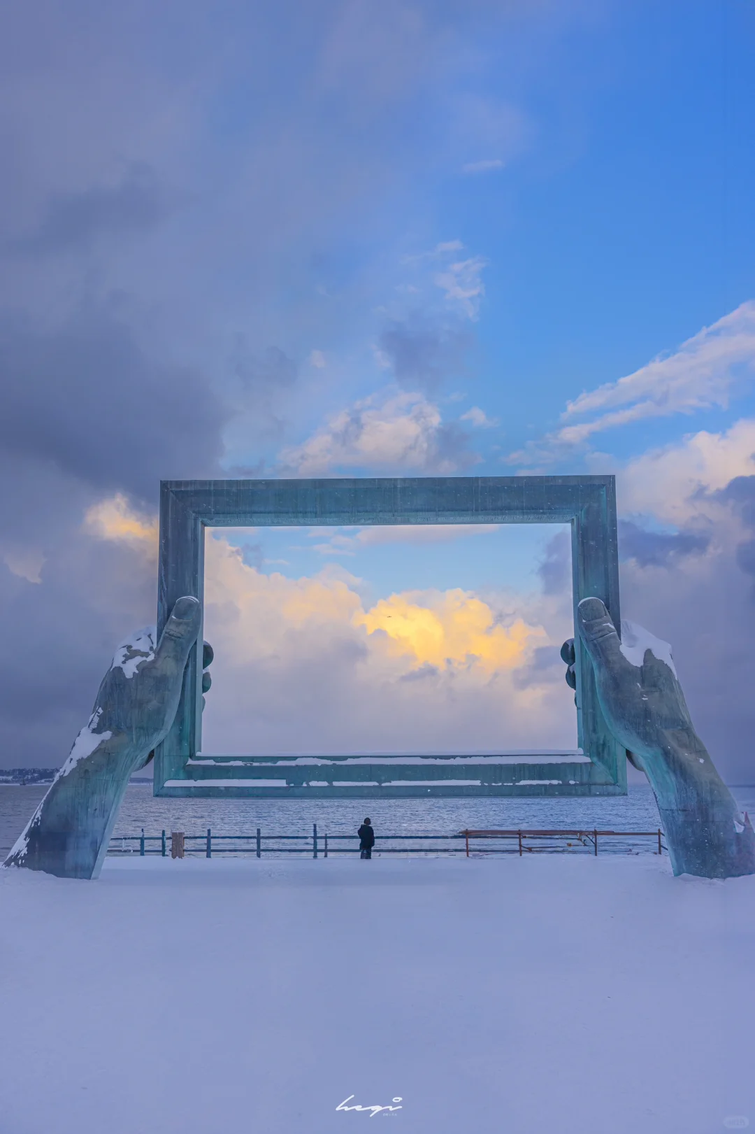 ❄️真的不是国外！是暴雪后的威海…