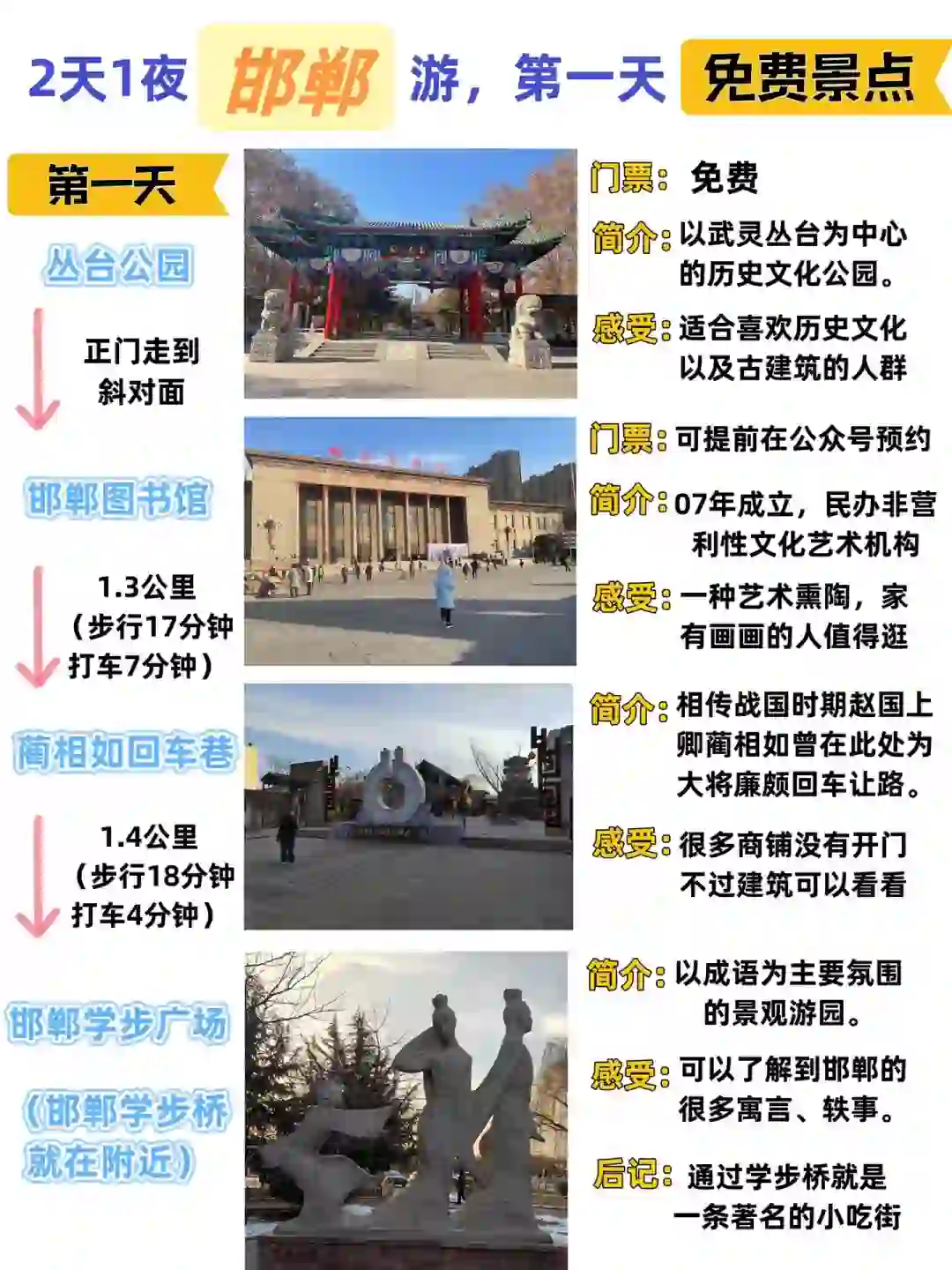秋冬游邯郸，必去几大景点