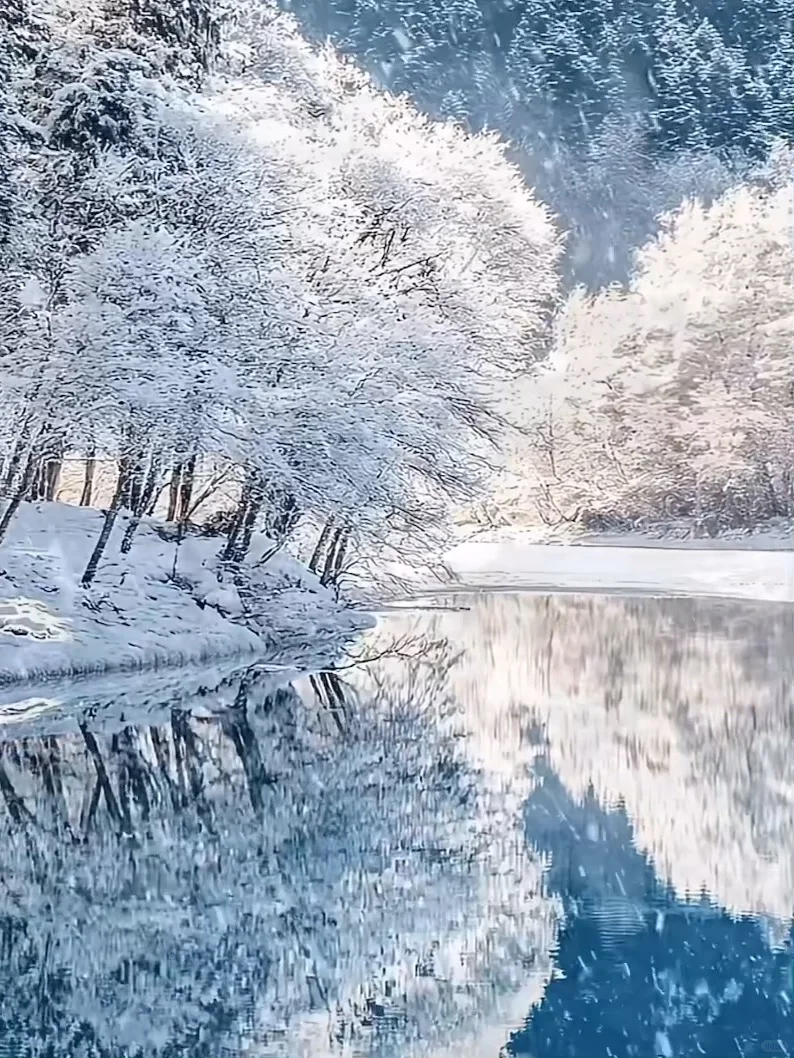 强烈推荐11月后的九寨沟，雪景+半价+人少!!